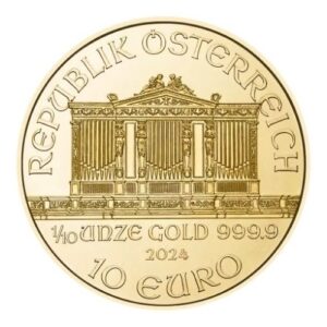 1/10 oz Zlatá minca Wiener Philharmoniker 2024