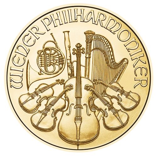 1/10 oz Zlatá minca Wiener Philharmoniker 2024