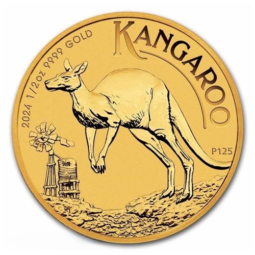 1/2 oz Zlatá minca Kangaroo 2024