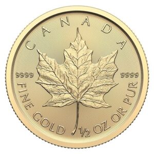 1/2 oz Zlatá minca Maple Leaf 2024