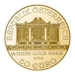 1/2 oz Zlatá minca Wiener Philharmoniker 2024