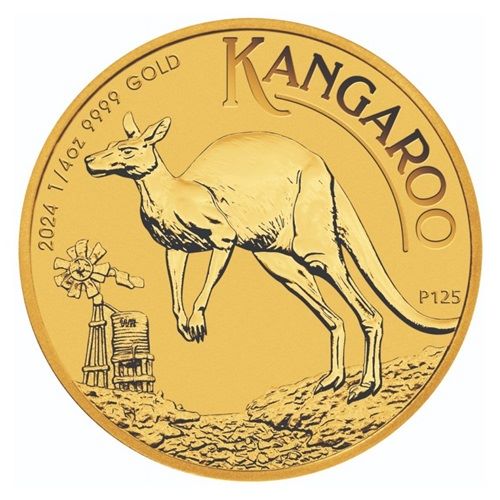 1/4 oz Zlatá minca Kangaroo 2024