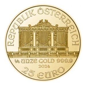 1/4 oz Zlatá minca Wiener Philharmoniker 2024