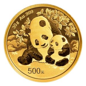 30 g Zlatá minca Panda 2024