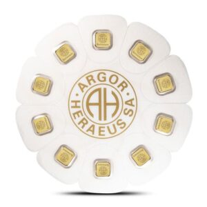 10 x 1 g GoldSeed Argor Heraeus 2024