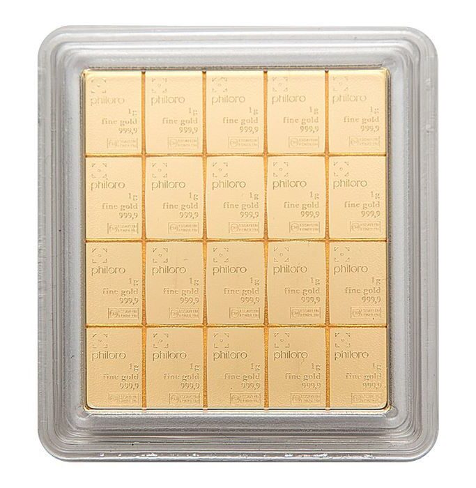 Gold CombiBar philoro 20 x 1 g