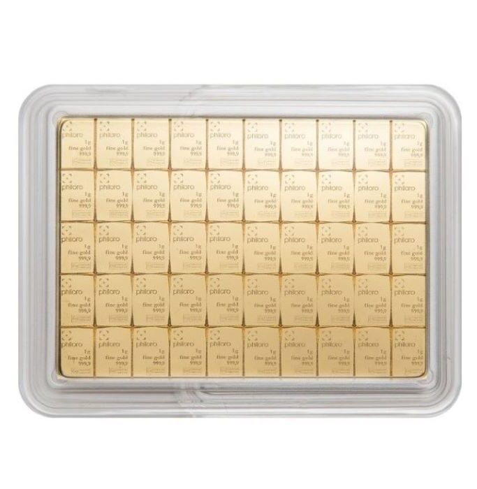 Gold CombiBar philoro 50 x 1 g