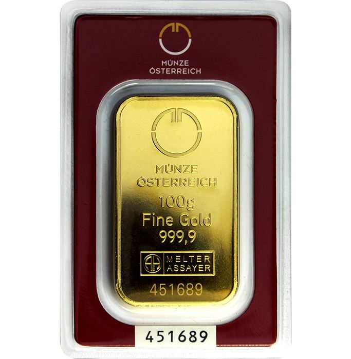 Gold Münze Österreich 100 g