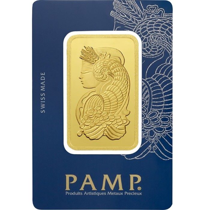 Gold PAMP Suisse Lady Fortuna Veriscan 50 g