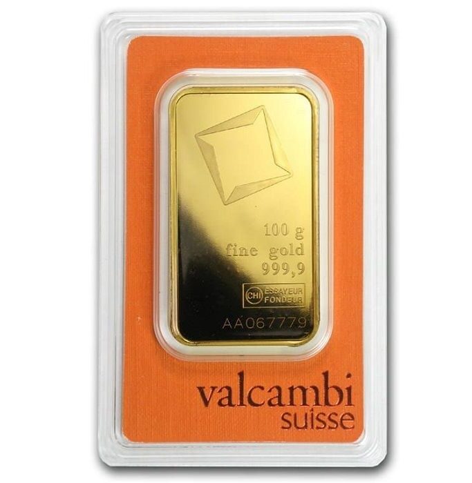 Gold Valcambi 100 g