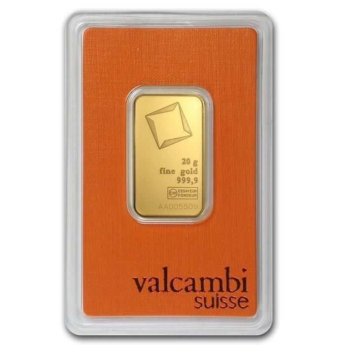 Gold Valcambi 20 g