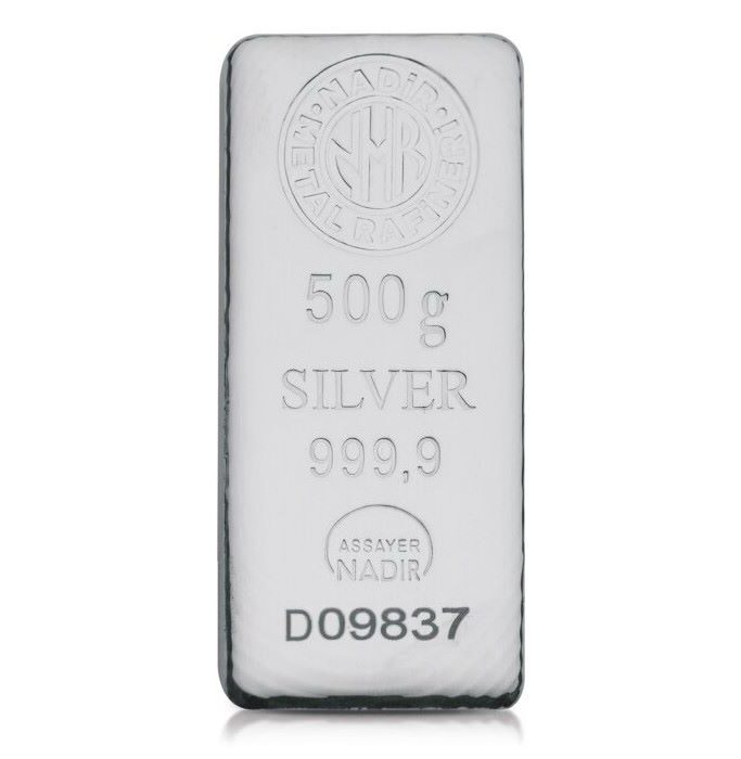 Nadir Silver Bar 500 g