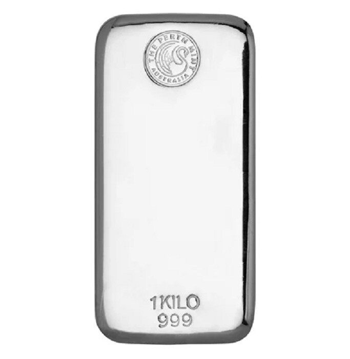 Perth Mint Silver Bar 1 kg