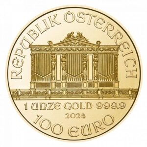 1 oz Zlatá minca Wiener Philharmoniker 2024